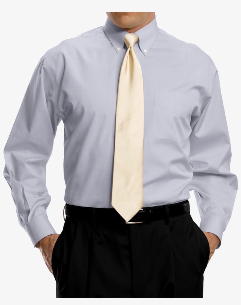 Dress Shirt Png Images Free Download - Button Down Dress Shirt Men, transparent png #106044