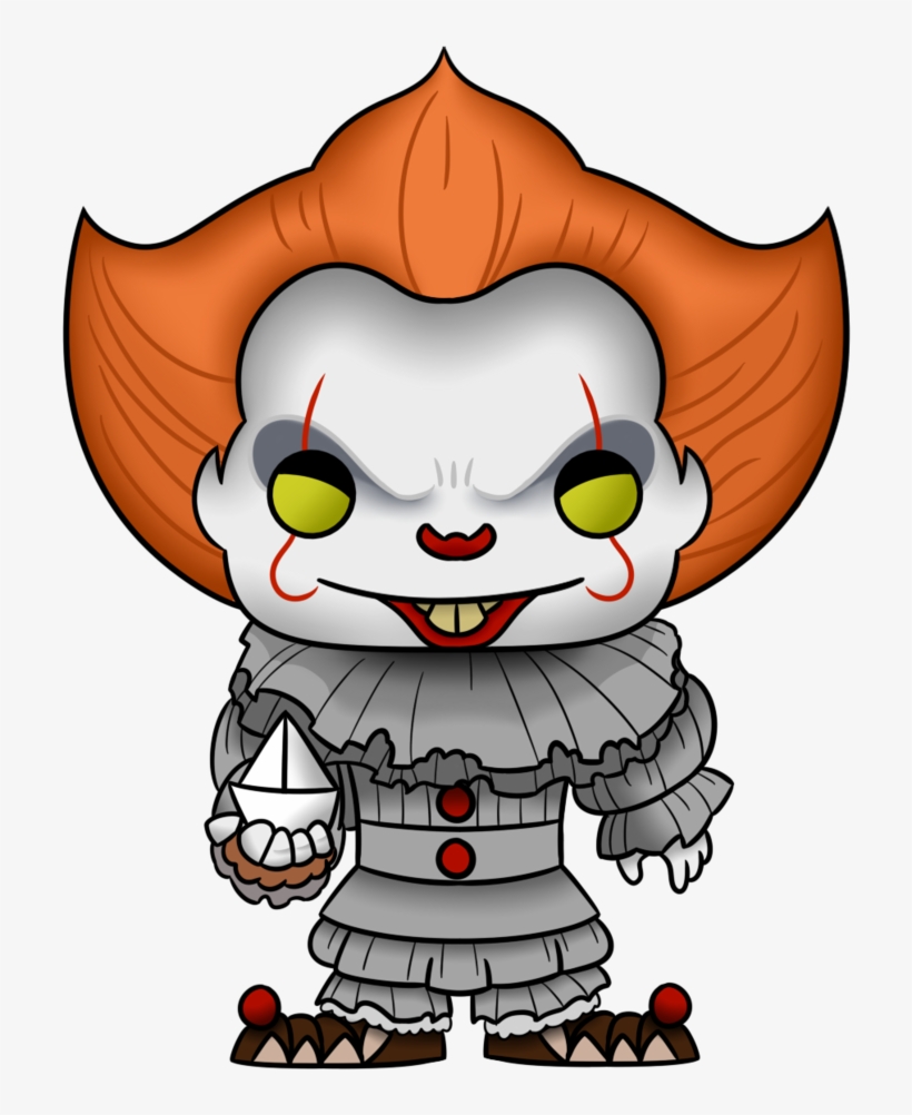 Pennywise Funko Pop - Pennywise Funko Pop Png, transparent png #106113