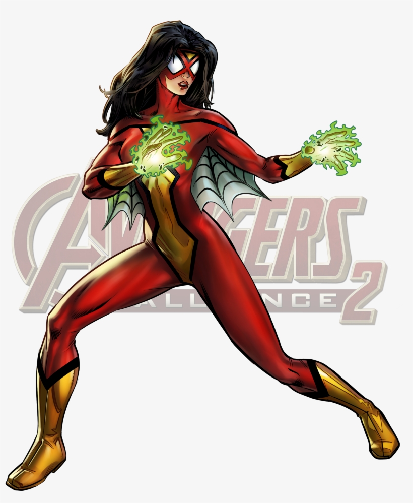 Icon Spider-woman - Spiderman Anya Spider Woman - Free Transparent PNG