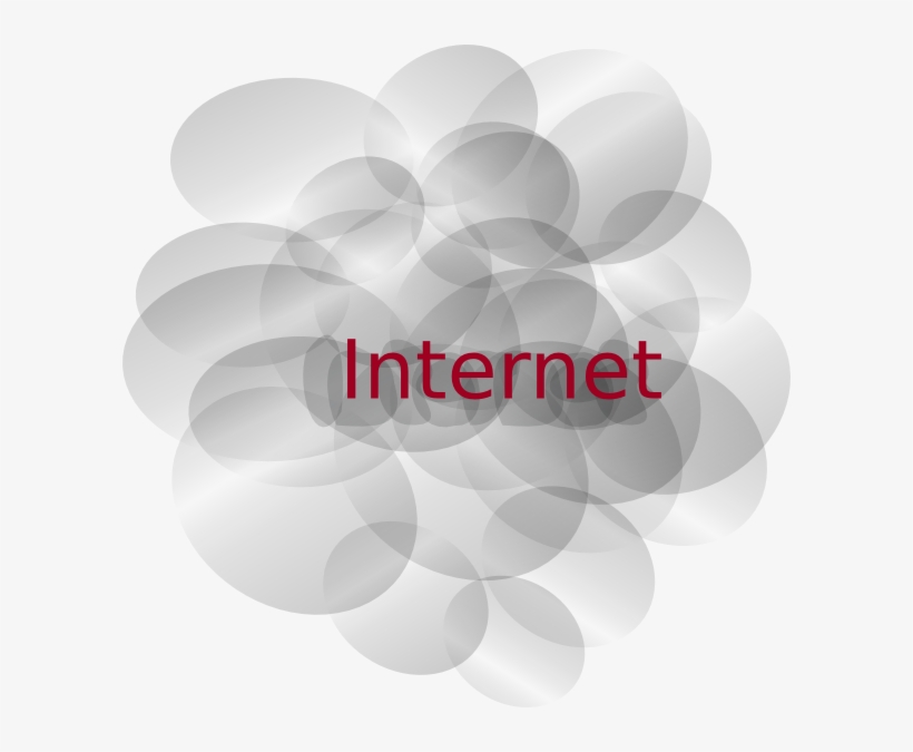 Cloud Clipart Internet Cloud - Nuage Internet Visio, transparent png #106146