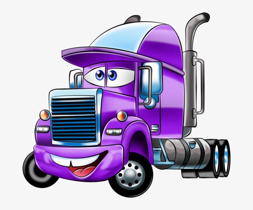 Share This Image - Truck Driver Cartoon Png, transparent png #106162
