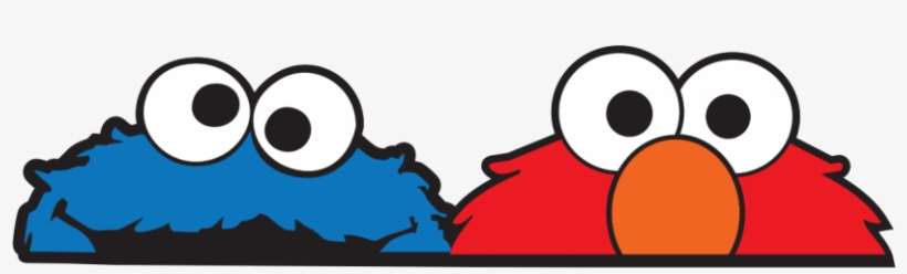 Cookie Monster And Elmo Png, transparent png #106201