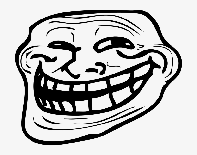 Trollface - Troll Face Png, transparent png #106329