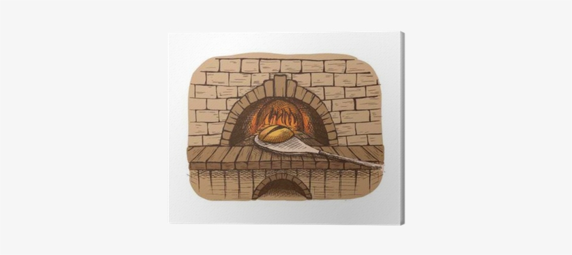 Watercolor Fresh Loaf Of Bread And A Bread Oven In - Bread Oven Vector, transparent png #106496