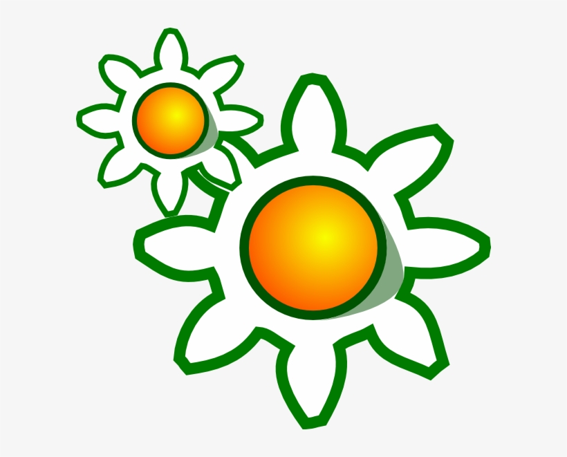 How To Set Use Flower Gears Icon Png, transparent png #106583