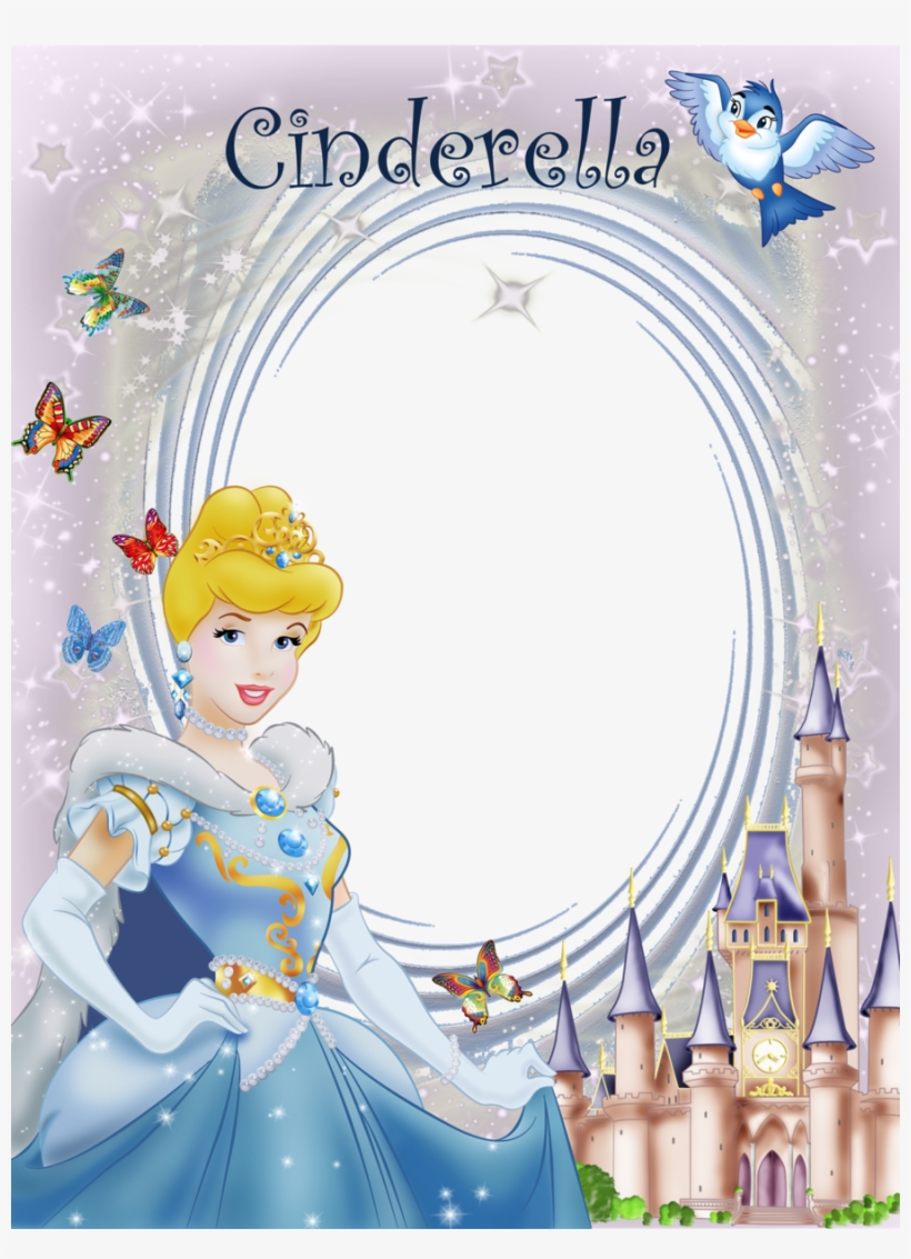 Download Frame Cinderella Clipart Cinderella Picture - Molduras Para Fotos Cinderela, transparent png #106868