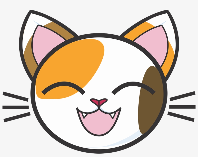 Calico Cat Face Image Transparent Download - Cat Face Clipart Png, transparent png #107194