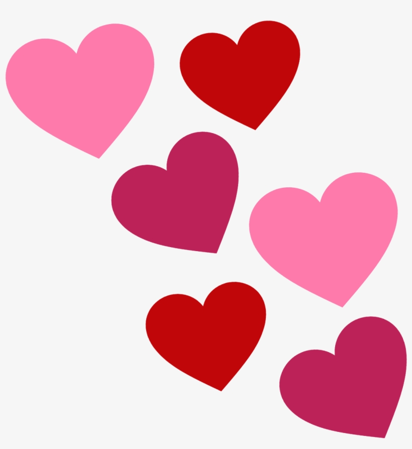 Hearts - Valentine Hearts Clip Art, transparent png #107216