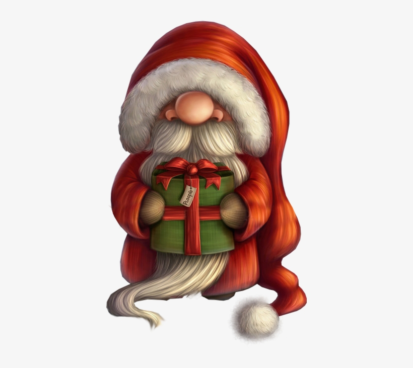 Фото, Автор Иришка-манюшка На Яндекс - Little Santa With A Gift Tote Bag, Adult Unisex, Natural, transparent png #107744