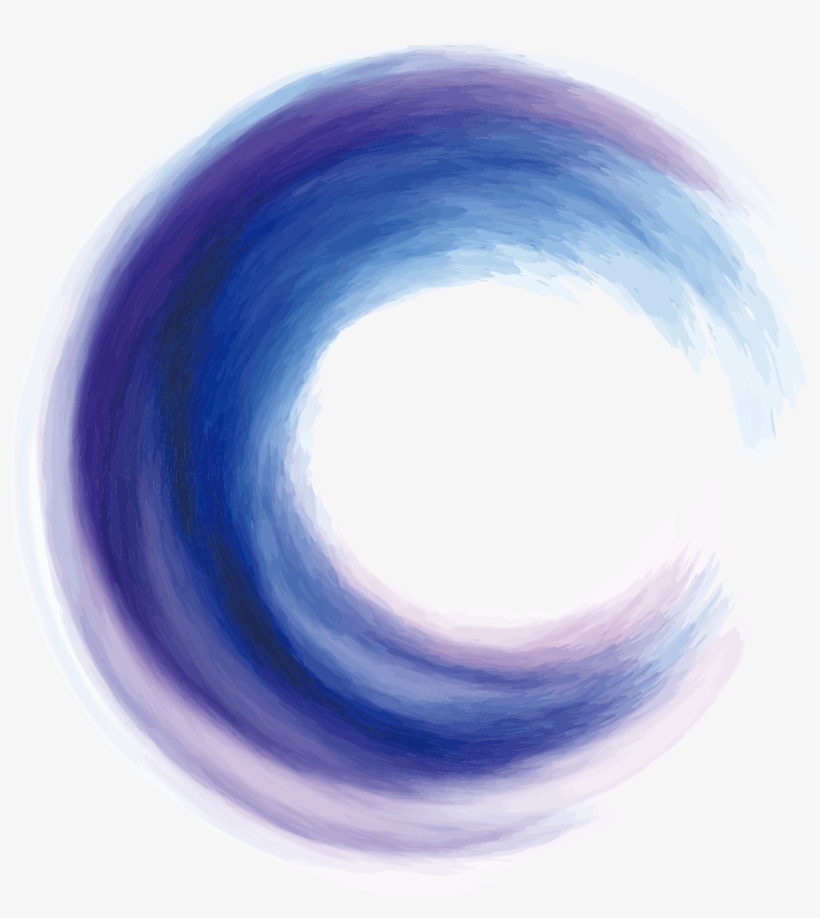 Blue Wallpaper Gradient Watercolor - Watercolor Painting, transparent png #107787