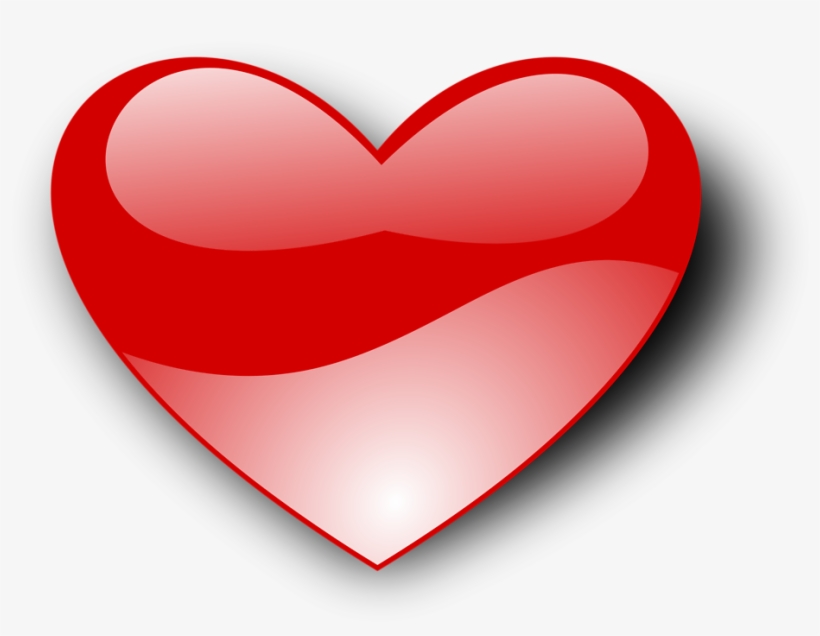 Hearts Clipart Transparent Background - Heart Clipart, transparent png #107905