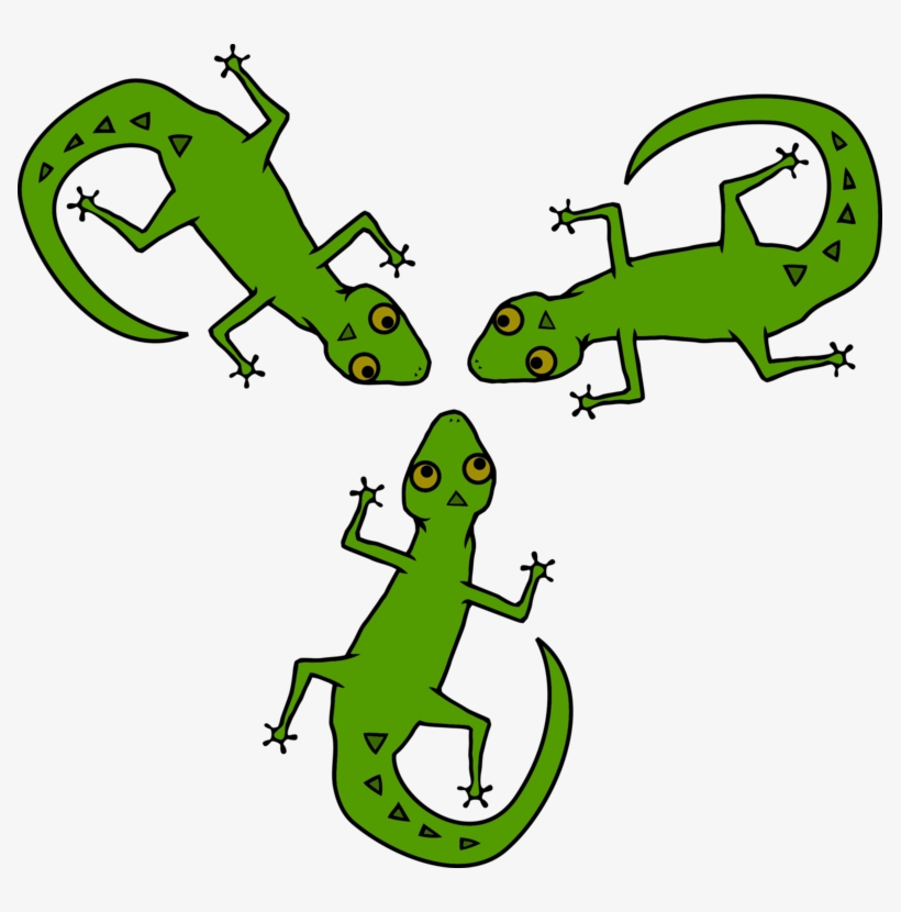 Lizard Reptile Common Iguanas Watercolor Painting Istock - Lizards Clipart, transparent png #107993