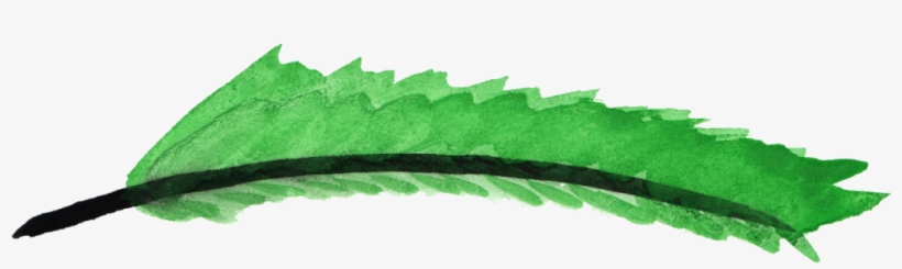 Watercolor Feathers Png Image Free - Blue Water Color Feathers Png, transparent png #108036