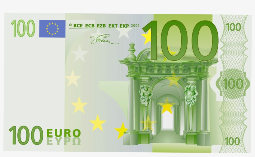 Cash Clipart Money Euro - 100 Euro Schein Neu, transparent png #108096