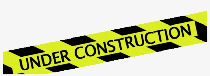 Construction Tape Clipart - Caution Tape Under Construction - Free  Transparent PNG Download - PNGkey