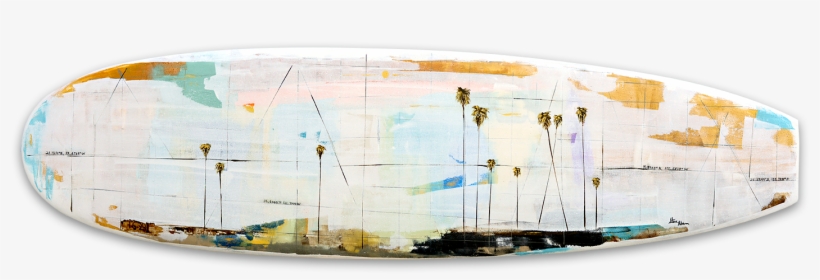 Surfboard Map Series - Windjammer, transparent png #108377