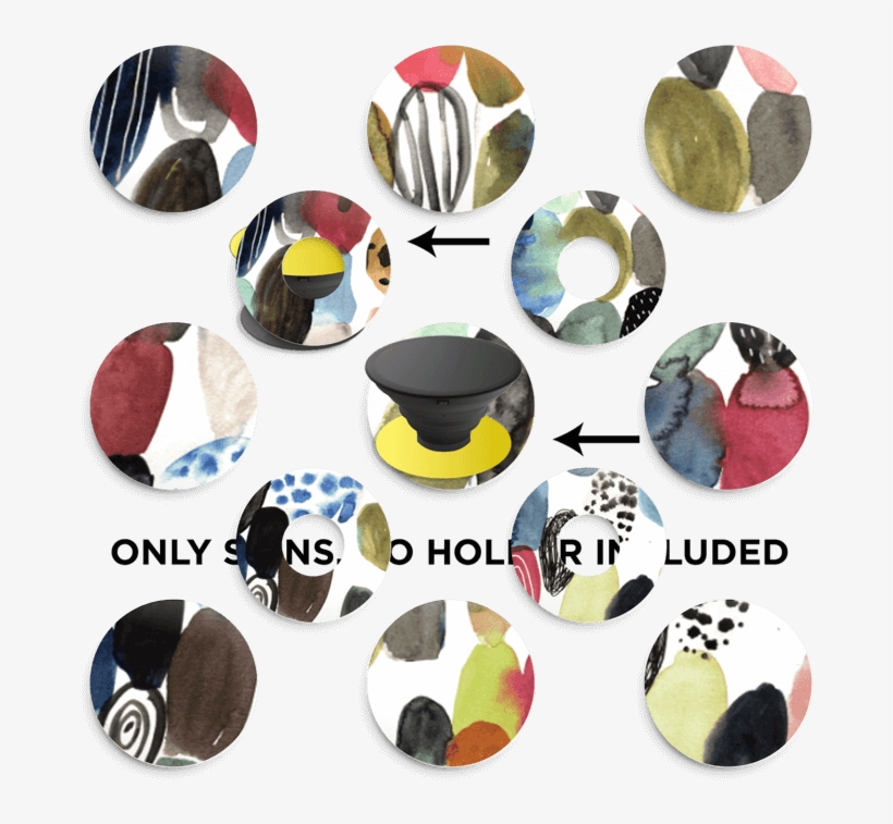 Dots Watercolor - Badge, transparent png #108473