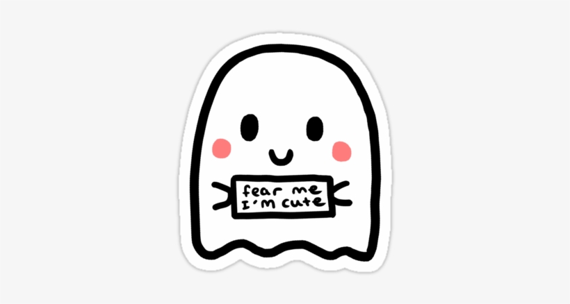 Cute Sticker Png Clip Art Transparent Library - Fear Me I M Cute, transparent png #108894