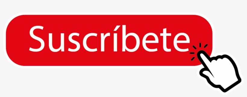 Suscribete - Youtube, transparent png #109088