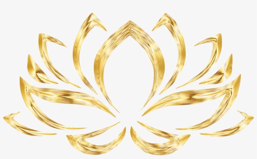 This Free Icons Png Design Of Aurumized Lotus Flower, transparent png #109220
