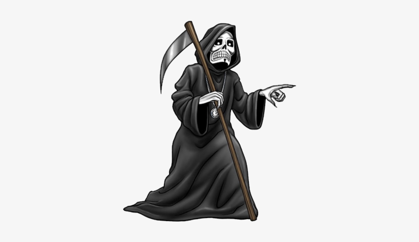 Halloween Graphics Reaperpng - La Muerte Halloween Png, transparent png #109261