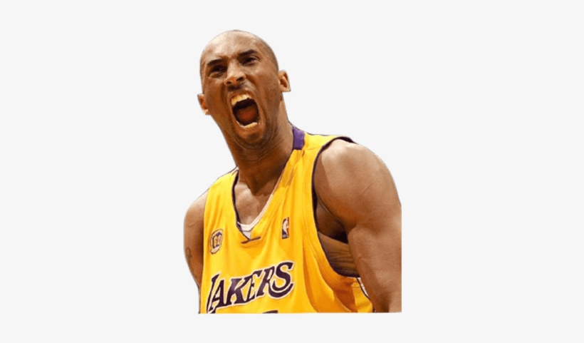 Kobe Bryant Angry - Kobe Bryant No Background, transparent png #109307