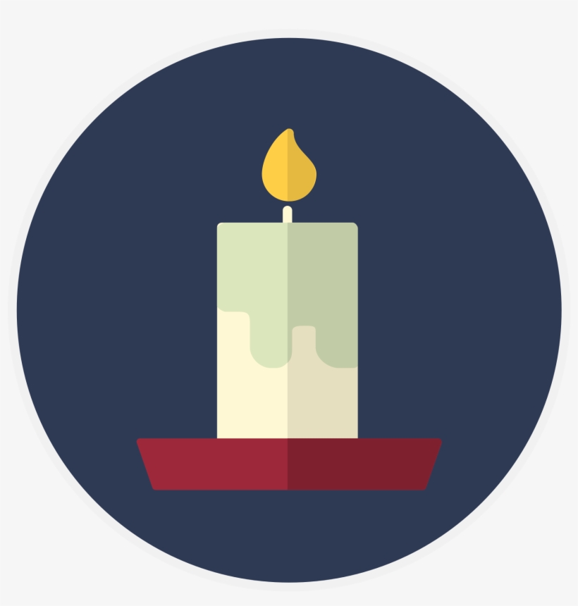 Open - Candle Icon Png, transparent png #109331