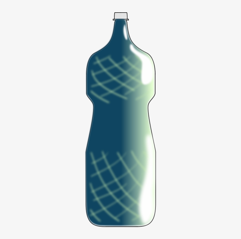 Blue Water Bottle - Water Bottle, transparent png #109332