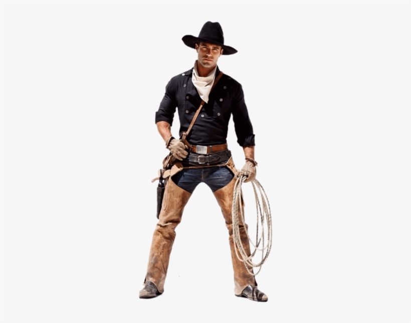 Share This Image - Cowboy Standin Cardboard Cutout Standup, transparent png #109402