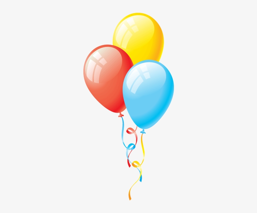 Birthday Directory Now Celebrating - Balloons Clipart Png, transparent png #109456