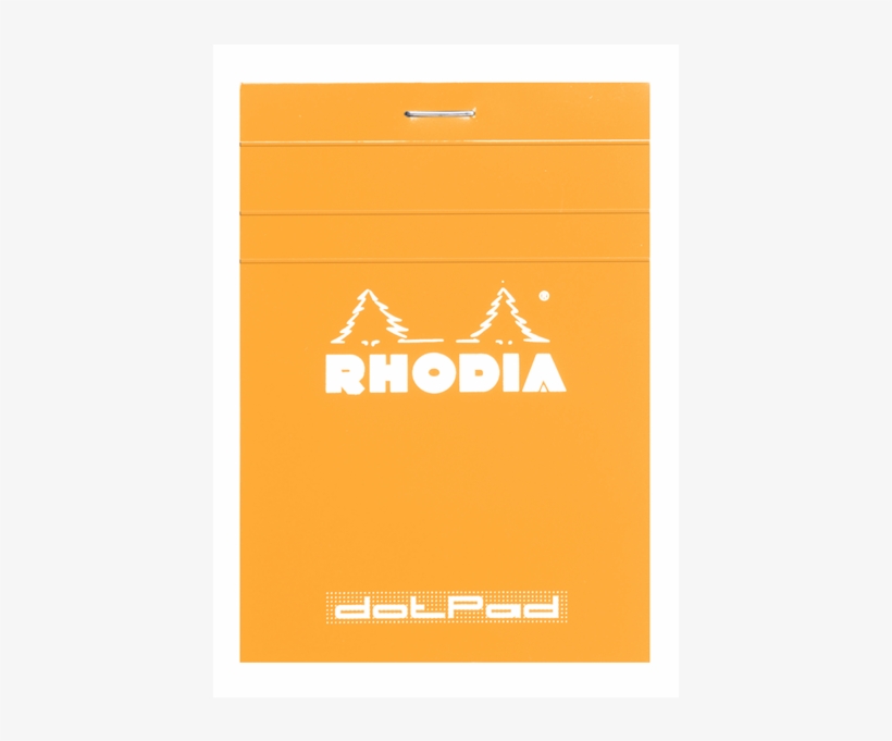 The Best Notebook Paper For Calligraphy - Rhodia Classic Staple Bound Graph Paper Pad, transparent png #109590