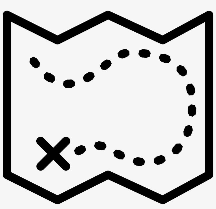 Pirate Map Png Picture Freeuse - Map Icon Png, transparent png #109677