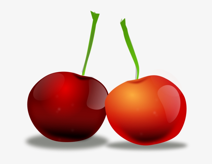 Clipart - Cherries - Custom Cherries Shower Curtain, transparent png #109766