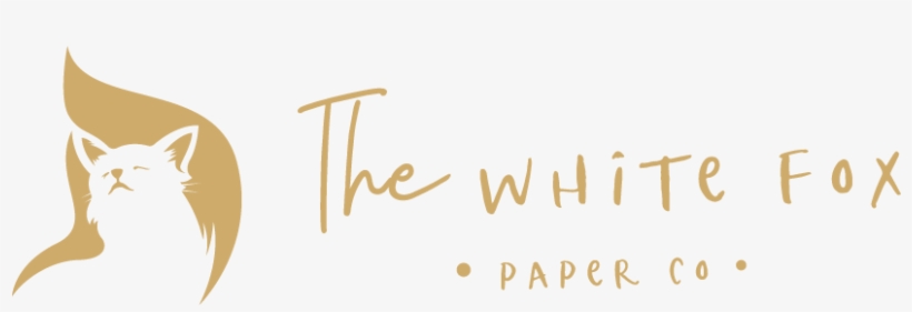 White Fox Paper Co - Black Fox, transparent png #109876