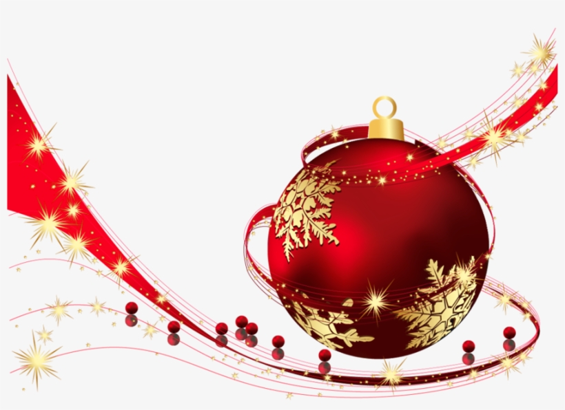 Red Transparent Christmas Ball Png Clipartu200b Gallery - Christmas Ball Png, transparent png #109901