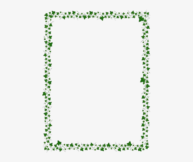 Free Download Borders Png Images - Vine Border Clip Art, transparent png #109923