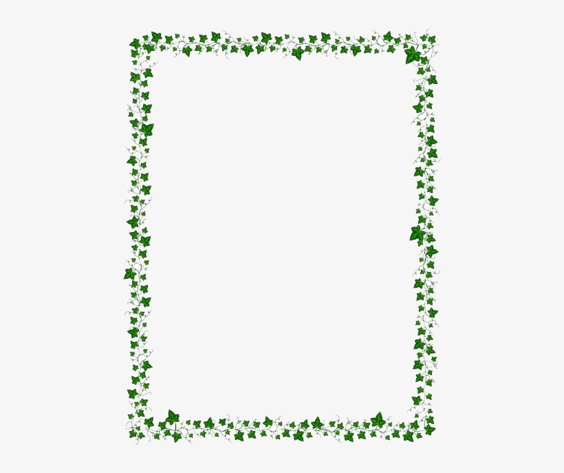 Free Download Borders Png Images - Vine Border Clip Art, transparent png #109923