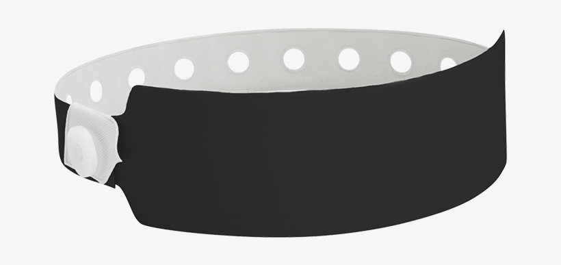 Product Image - Vinyl Wristbands Black, transparent png #1000055
