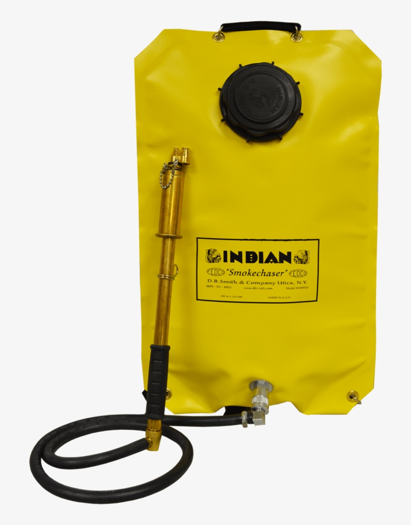 Indian Fire Pump Vinyl - D. B. Smith Indian Fire Pumps Bag With Carrying Handle, transparent png #1000075