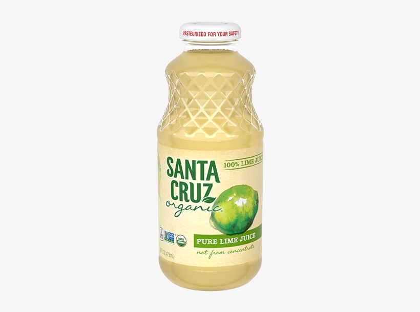 100% Lime Juice - Santa Cruz Organic Light Roasted Peanut Butter, Creamy, transparent png #1000346