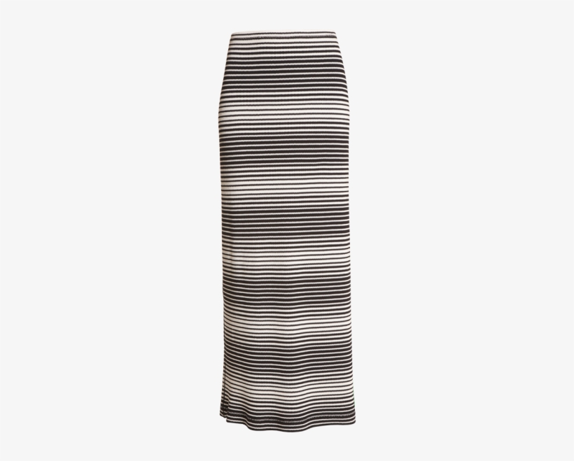 Houndstooth Stripe Long Skirt - Pencil Skirt, transparent png #1000454