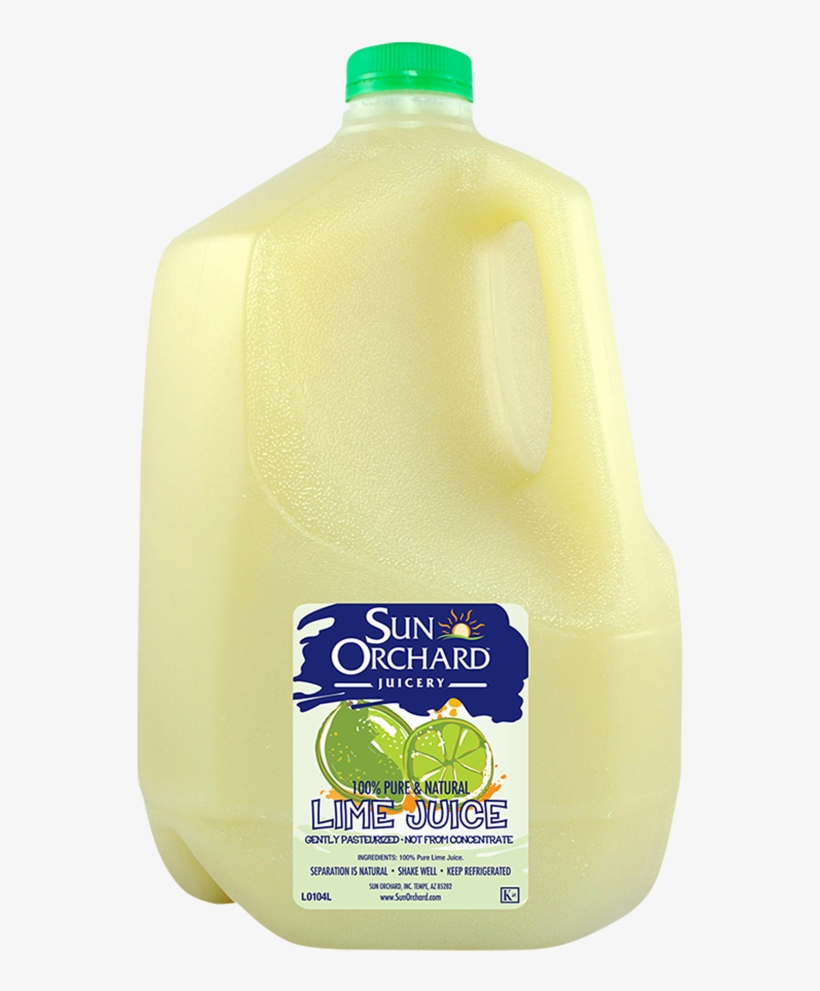 100% Lime Juice - Sun Orchard Lime Juice, transparent png #1000574
