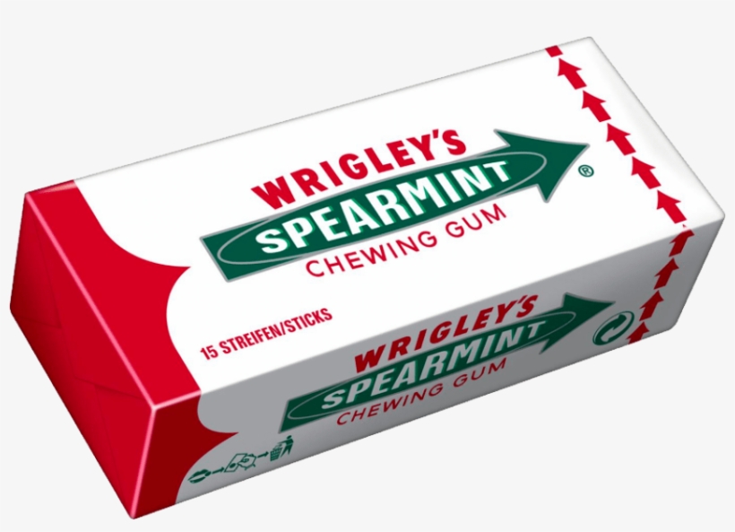 Free Png Chewing Gum Png Images Transparent - Wrigleys Spearmint Png, transparent png #1000596