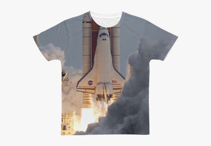 Space Shuttle Endeavour ﻿classic Sublimation Adult - Space Shuttle, transparent png #1000897