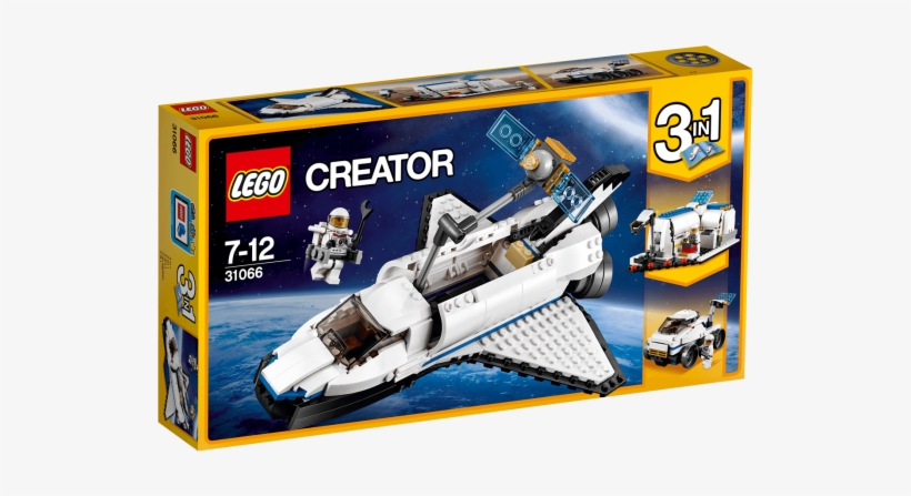 Space Shuttle Explorer - Lego Creator Space Shuttle Explorer, transparent png #1000925