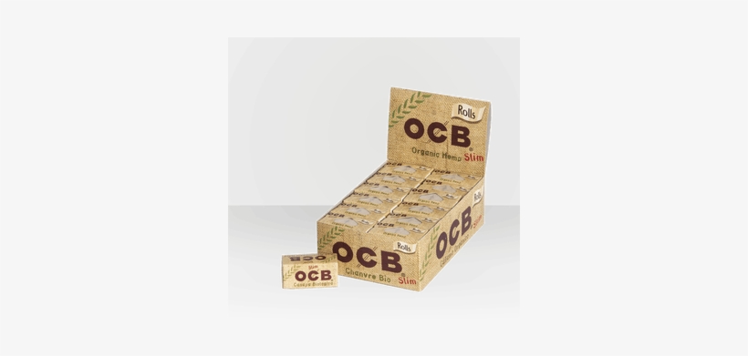 Ocb Organic Hemp Rolls, 24er Box - Blunt Wrap, transparent png #1001007