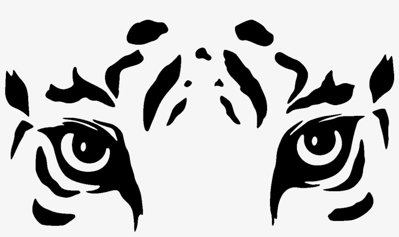 Photo Gallery Of - White Tiger Eyes Painting, transparent png #1001009