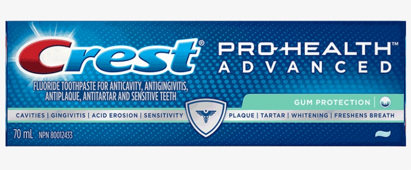 Crest Pro-health Advanced Extra Gum Protection Toothpaste - Crest Pro Health Advanced Gum Protection Toothpaste, transparent png #1001089