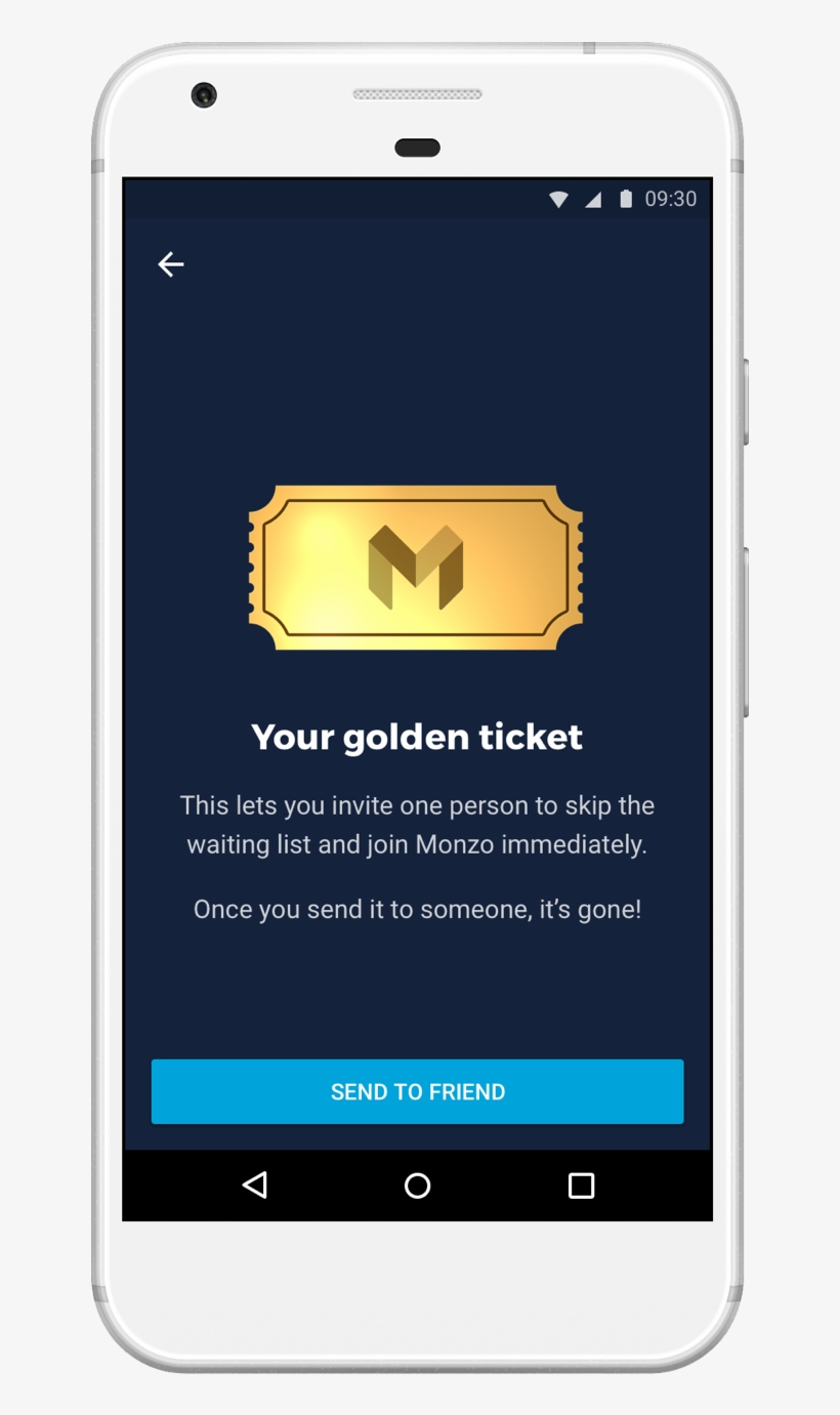 Monzo Golden Ticket, transparent png #1001109