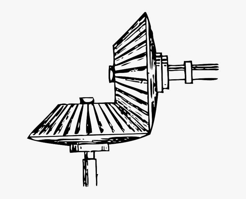 Outline, Gear, Gears, Mechanical, Motion, Mechanics - Perpendicular Clipart, transparent png #1001126